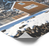 ロフォーテンイエローキャビン ポスター (角)