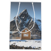 ロフォーテンイエローキャビン ミディアムペーパーバッグ (裏面)