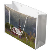 ロフォーテンフラクスタッド教会 ラージペーパーバッグ (正面アングル)