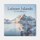 ロフォーテン諸島 ノルウェー マグネット (正面)