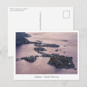 ロフォーテン諸島 ポストカード (正面/裏面)