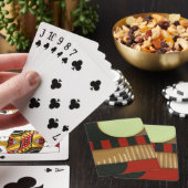 ロフコンテンポラリートスタイルパ絵画ネル トランプ (インサイチュ)