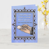 ロフティオーク新生児カード カード (黄色い花)