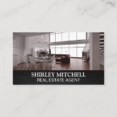 ロフトキッチンと階段 | エステート実在ホーム 名刺 (正面)