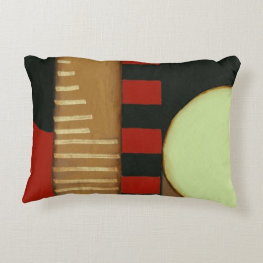 ロフトコンテンポラリースタイルパネル絵画ズ アクセントクッション (裏面)