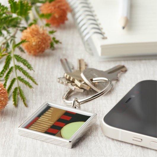 ロフトコンテンポラリースタイルパネル絵画ズ キーホルダー (側面)