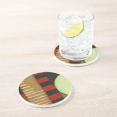 ロフトコンテンポラリースタイルパネル絵画ズ コースター (側面)