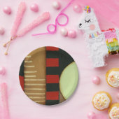 ロフトコンテンポラリースタイルパネル絵画ズ ペーパープレート (パーティー)