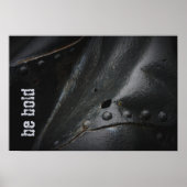 ロフトスタイルミニマリストブラックメタル ポスター (正面)