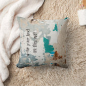 ロフトスタイル絵を描旧レンガ壁 クッション (ブランケット)