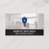 ロフトモダン | ホーム鍵実在エステートエージェントデザイン 名刺 (正面)