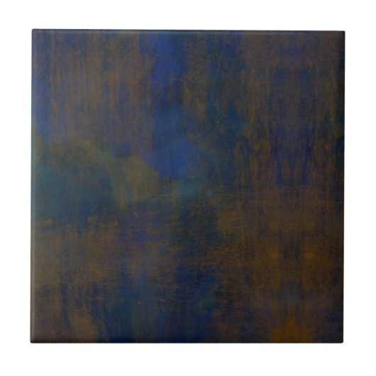 ロフト工業用インスパイア青茶色の美学 タイル (正面)