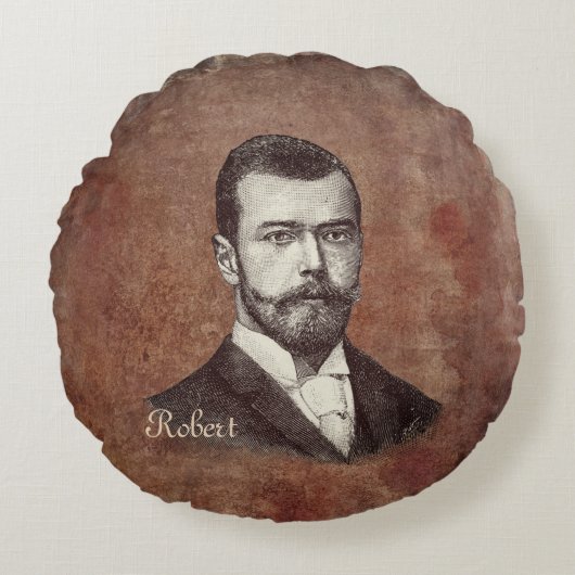 ロフト工業用両面スチームパンクバイクカスタム ラウンドクッション (正面)