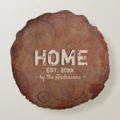 ロフト工業用両面スチームパンクバイクカスタム ラウンドクッション (裏面)