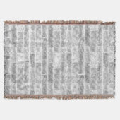 ロフト、ライトグレー スローブランケット (正面)