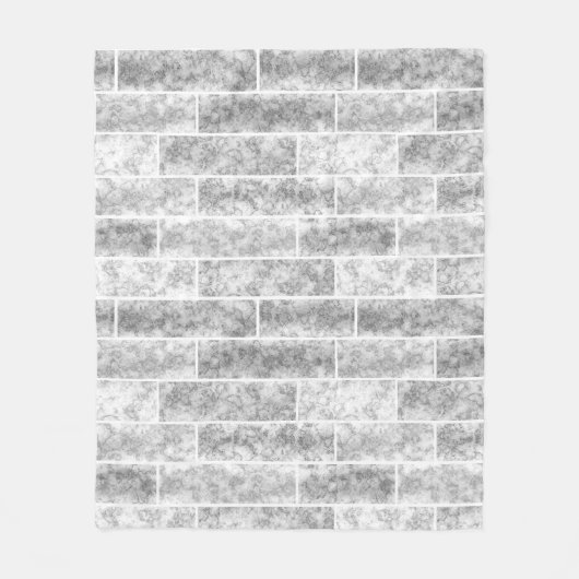 ロフト、ライトグレー フリースブランケット (正面)