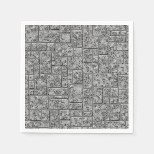 ロフト、大理石ロフト スタンダードカクテルナプキン (正面)