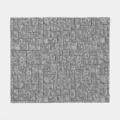 ロフト、大理石ロフト フリースブランケット (正面(横))