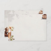 ロフランスのスト基本空白のレシピカード エンクロージャーカード (正面/裏面)