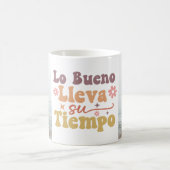 「ロブエノルヴァスティエンポ」カスタム引用文 コーヒーマグカップ (中央)