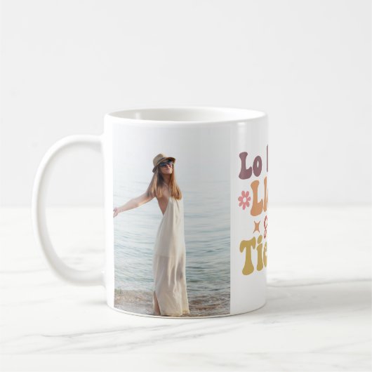 「ロブエノルヴァスティエンポ」カスタム引用文 コーヒーマグカップ (左)