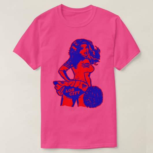 ロブシティチアリーダー Tシャツ (デザイン正面)