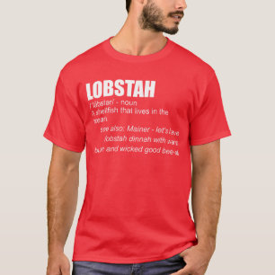 ロブスタおもしろいー定義ロブスターメインロブスタ Tシャツ
