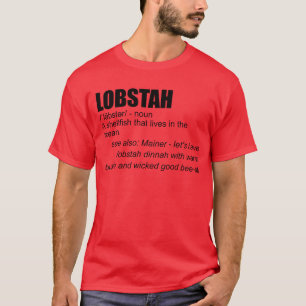 ロブスタおもしろいー定義ロブスターメインロブスタ Tシャツ
