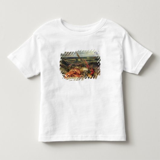 ロブスターが付いている静物画、1826-27年 トドラーTシャツ (正面)