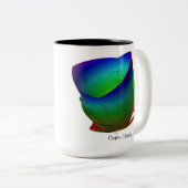 ロブスターとしてカルメンMiranda ツートーンマグカップ (正面右)