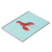 ロブスターのノート ノートブック (左側)