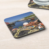 ロブスターのポット、ブイ、ロープは、 コースター (左側)