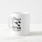 ロブスターのマグが常にあって下さい コーヒーマグカップ (正面左)
