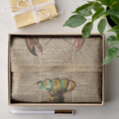 ロブスターの地中海のなシーライフのヴィンテージのアートワーク 薄葉紙 (ギフト)