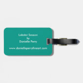ロブスターの季節 ラゲッジタグ (裏面横)