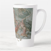 ロブスターの海、ヴィンテージアールヌーボー カフェラテマグ (右)