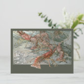 ロブスターの海、ヴィンテージアールヌーボー 招待状 (スタンド正面)