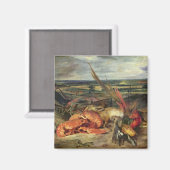 ロブスターの静物詩， 1826-27 マグネット (正面/裏面)