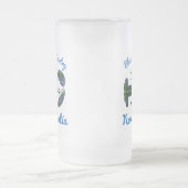 ロブスターのBluenoseの国のノバスコシアのビールのジョッキ フロストグラスビールジョッキ (中央)