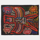 ロブスターのMolaは多彩な毛布を作ります フリースブランケット (正面(横))