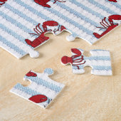 ロブスターのseersucker ジグソーパズル (側面)