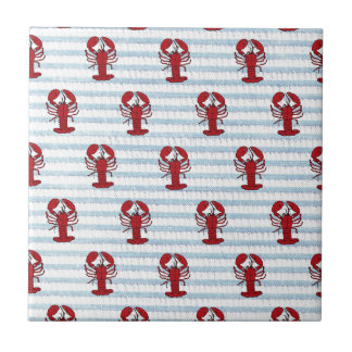 ロブスターのseersucker タイル