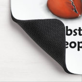 ロブスターは人々ですも マウスパッド (コーナー)