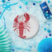 ロブスターは紙皿を焼きます ペーパープレート (パーティー)