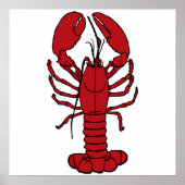 ロブスターは赤 ポスター (正面)