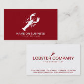 ロブスターアイコン 名刺 (正面/裏面)