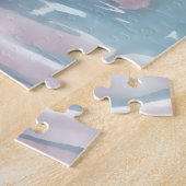 ロブスターウィズバンジョセレニンディングビーチガール ジグソーパズル (側面)