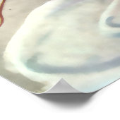 ロブスターウィズバンジョセレニンディングビーチガール ポスター (角)