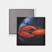 ロブスターオンティファニープレート マグネット (正面/裏面)