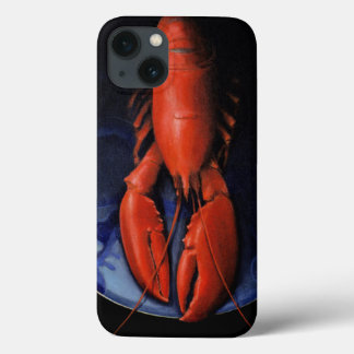 ロブスターオンティファニープレート iPhone 13ケース